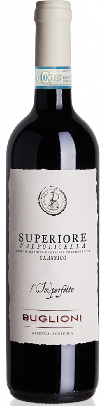 Buglioni Valpolicella Classico Superiore “L’Imperfetto” 2016 wine bottle