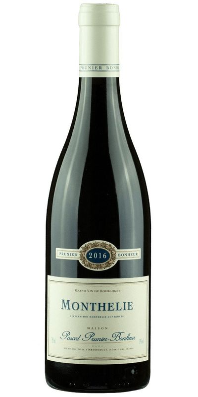 Pascal Prunier-Bonheur, Monthelie 2023 wine bottle