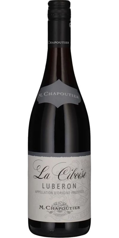 M. Chapoutier, La Ciboise, Luberon Rouge 2023 wine bottle