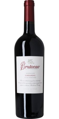 Brutocao, Mendocino, Bliss Vineyard Zinfandel 2016 wine bottle