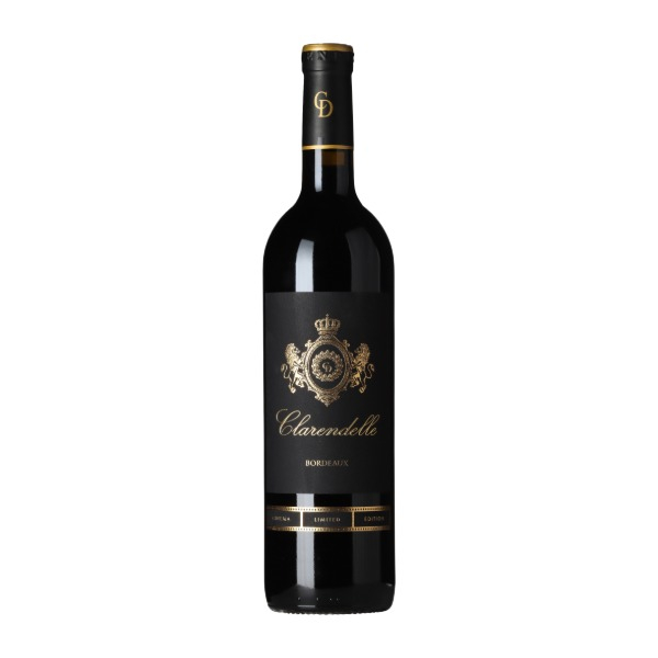 Clarendelle Bordeaux Rouge Cinema Limited Edition wine bottle