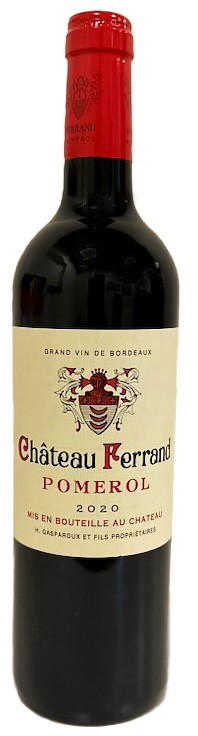 Chateau Ferrand Pomerol 2020 wine bottle