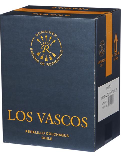 Los Vascos Rosé wine bottle