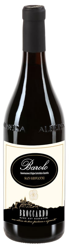 Broccardo Barolo San Giovanni 2020 wine bottle