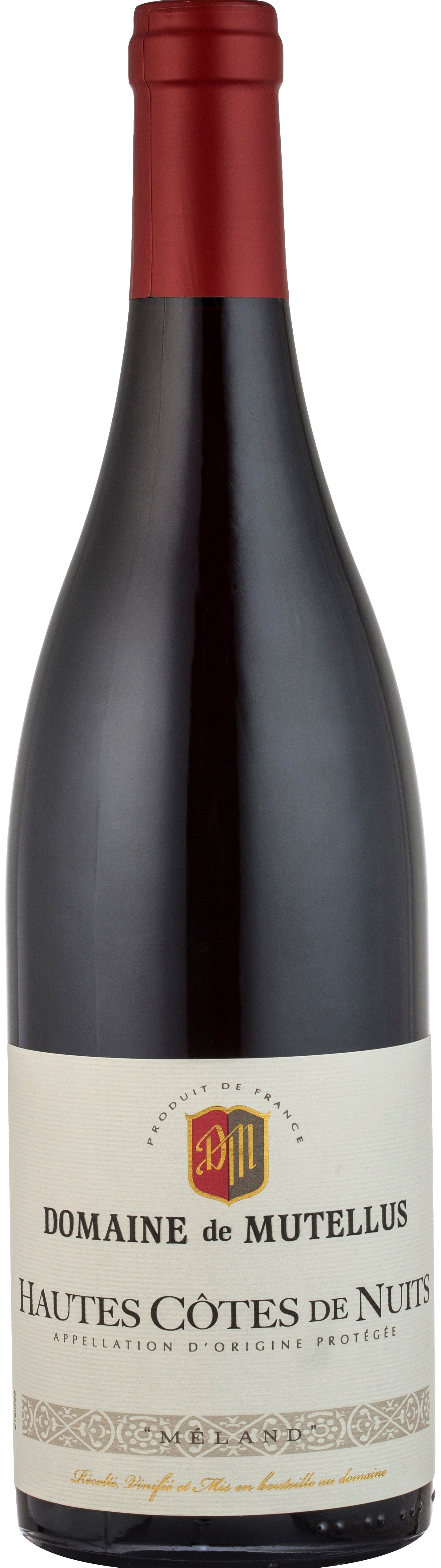 Domaine de Mutellus Hautes-Côtes-de-Nuits “Meland” Rouge 2016 wine bottle