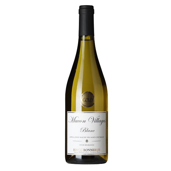 Henri Bonnerue Macon Villages wine bottle