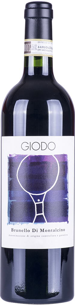 GIODO Brunello 2015 i trækasse wine bottle