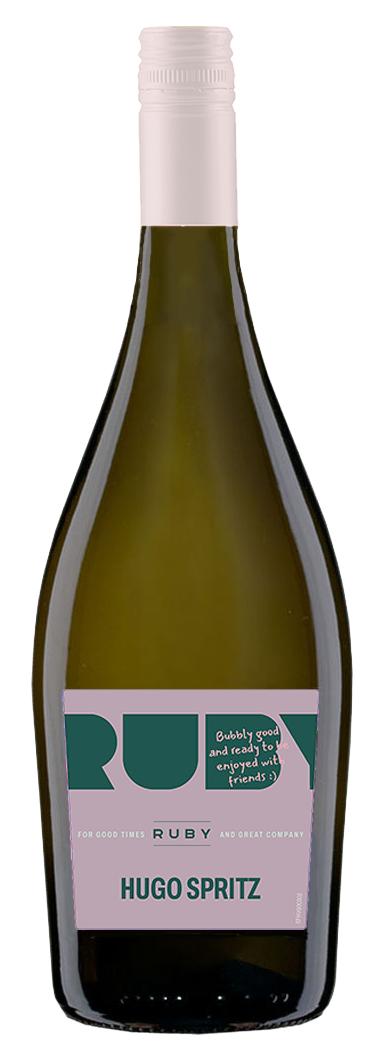 Hugo Spritz wine bottle