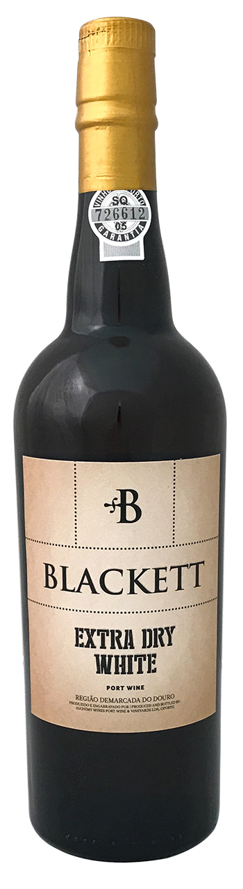 Blackett Extra Dry White wine bottle