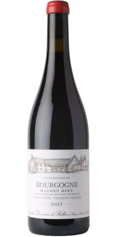 Domaine de Bellene, Maison Dieu Bourgogne Pinot Noir Vieilles Vignes 2023 wine bottle