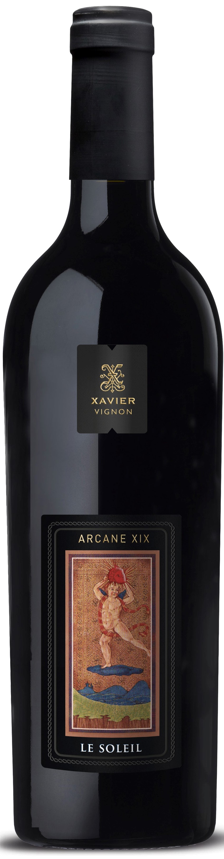 Xavier Arcane Le Soleil 2015 wine bottle