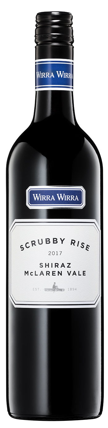 Wirra Wirra Scrubby Rise Shiraz McLaren Vale 2017 wine bottle