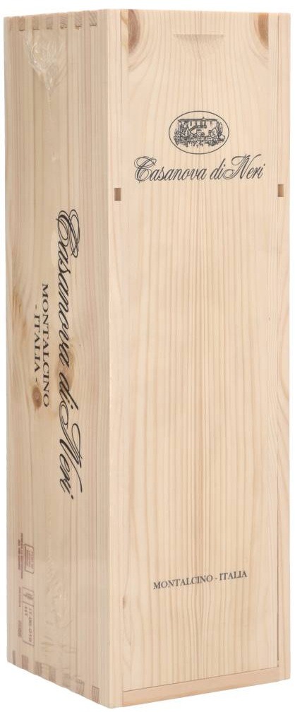 Casanova di Neri Brunello di Montalcino Cerretalto 2019 magnum i trækasse wine bottle