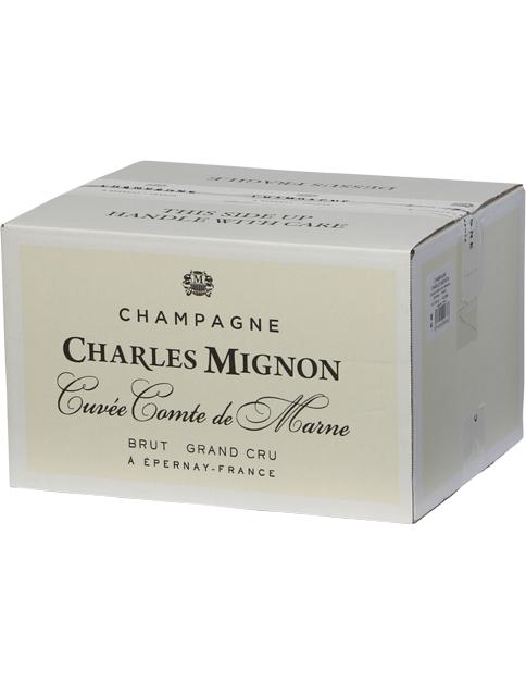 Charles Mignon Comte de Marne Grand Cru Brut Vintage wine bottle