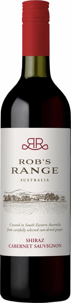 Rob's Range Shiraz Cabernet Sauvignon wine bottle