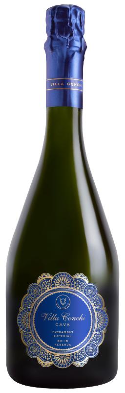 Villa Conchi Cava Imperial Reserva Extra Brut 2018 wine bottle