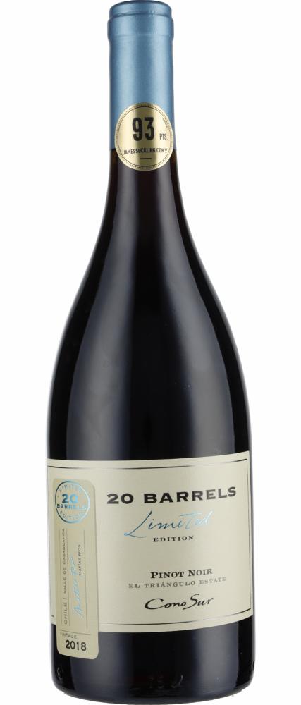 20 Barrels Pinot Noir wine bottle