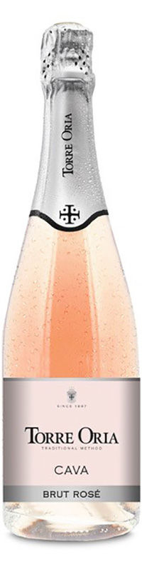 Torre Oria Cava Brut Rosado wine bottle