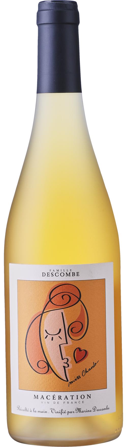 Château de Pougelon Miss Chardo Macération Orange Wine Vin de France wine bottle