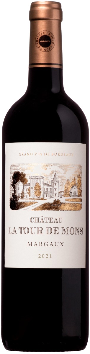 Chateau Tour de Mons Margaux 2021 wine bottle