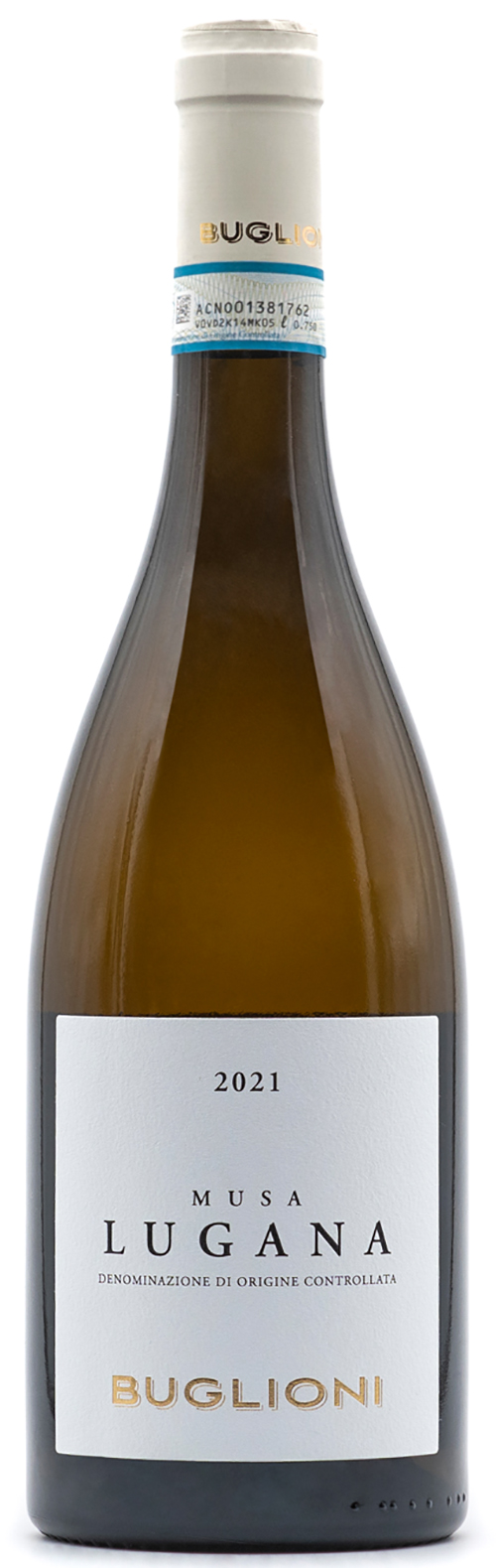 Buglioni Lugana Musa 2021 wine bottle
