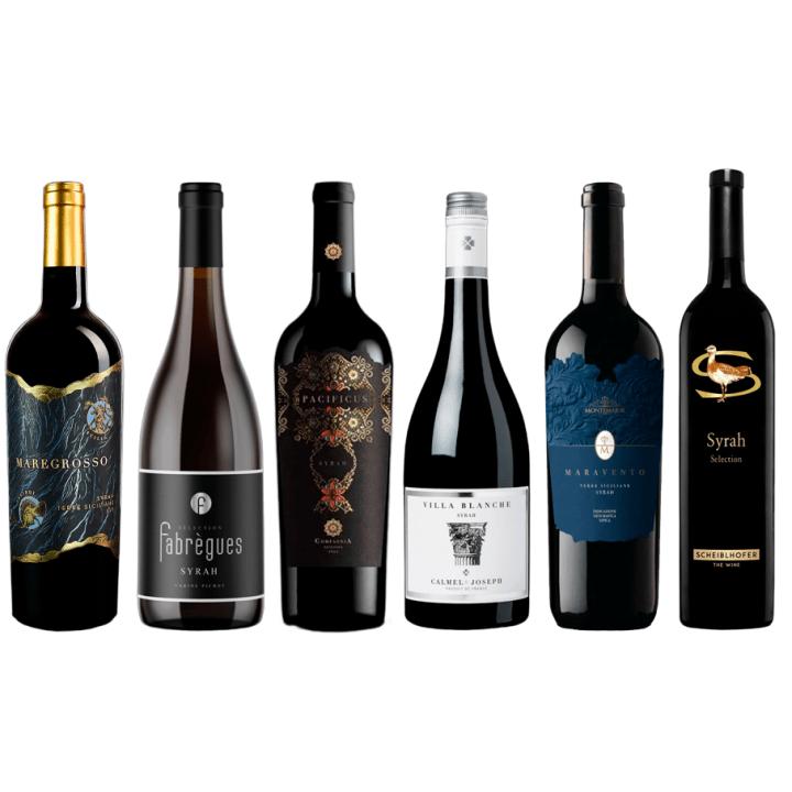 Syrah Favorites wine bottle