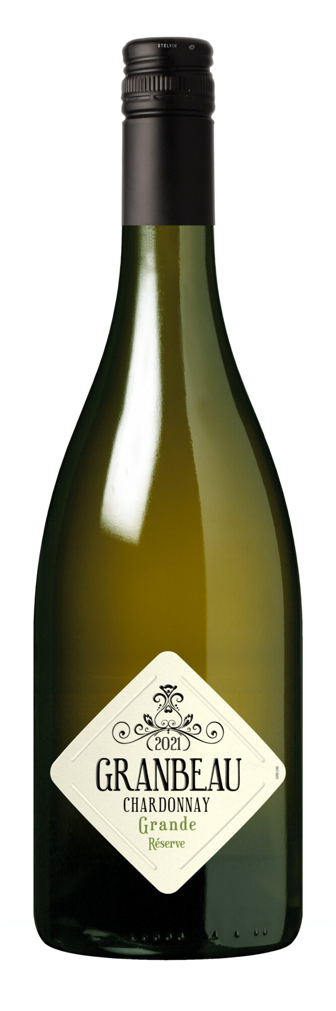 Granbeau Chardonnay Grande Réserve 2021 wine bottle