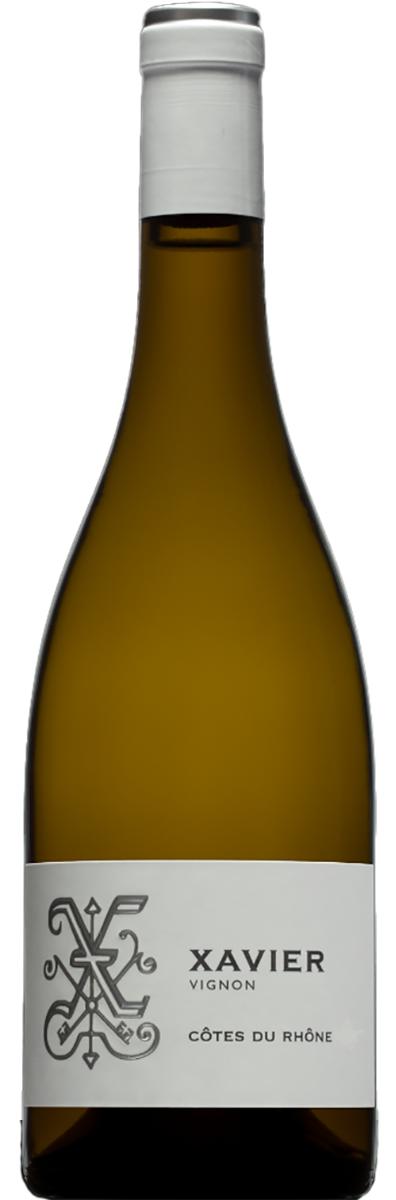 Xavier, Cotes du Rhone Blanc 2021 wine bottle