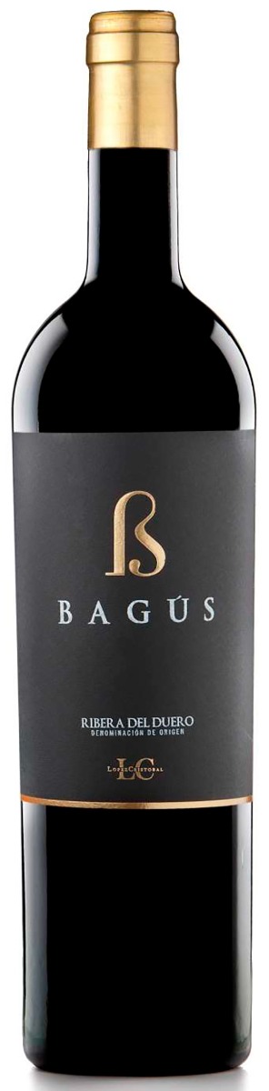 Lopez Cristobal Bagus Ribera del Duero 2021 i trækasse wine bottle