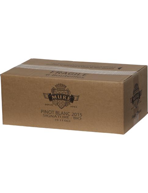 Muré Les Iris Pinot Blanc wine bottle