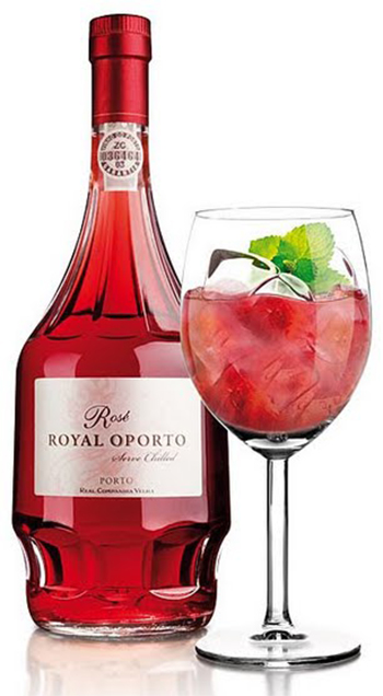 Royal Oporto Porto Rosé wine bottle
