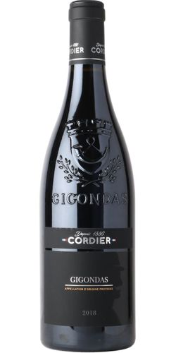 Cordier, Gigondas 2018 wine bottle