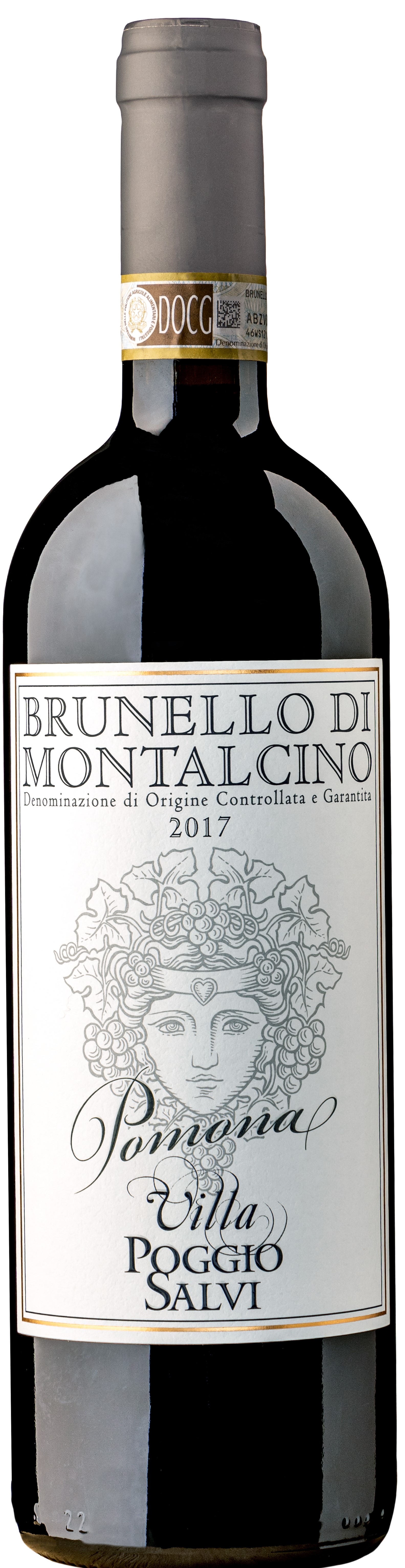 Villa Poggio Salvi Brunello di Montalcino Pomona 2017 wine bottle
