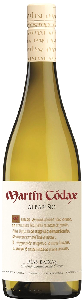 Martin Codax Albariño Rias Baixas 2020 wine bottle