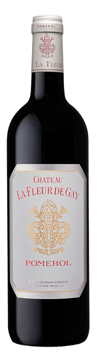 Château la Fleur de Gay Pomerol 2020 i trækasse wine bottle