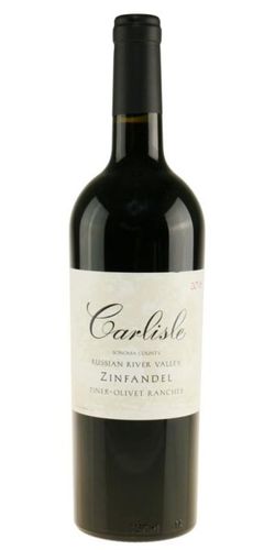 Carlisle Piner Olivet Ranches Zinfandel 2018 wine bottle
