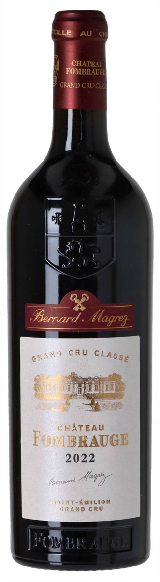 Château Fombrauge Saint-Émilion Grand Cru Classé 2022 i trækasse wine bottle