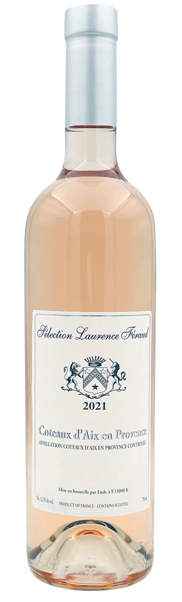 Sélection Laurence Feraud Coteaux d'Aix en Provence 2021 wine bottle