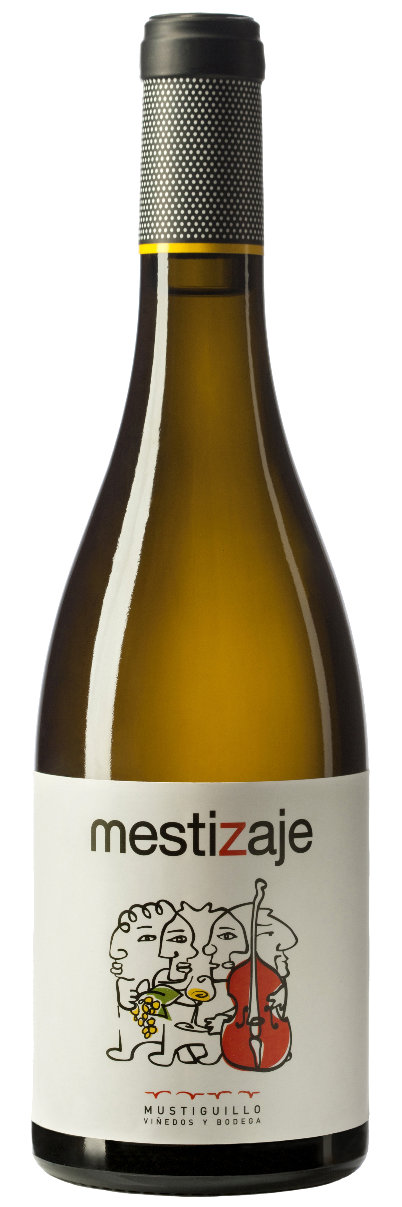 Mustiguillo Mestizaje Blanco 2016 wine bottle