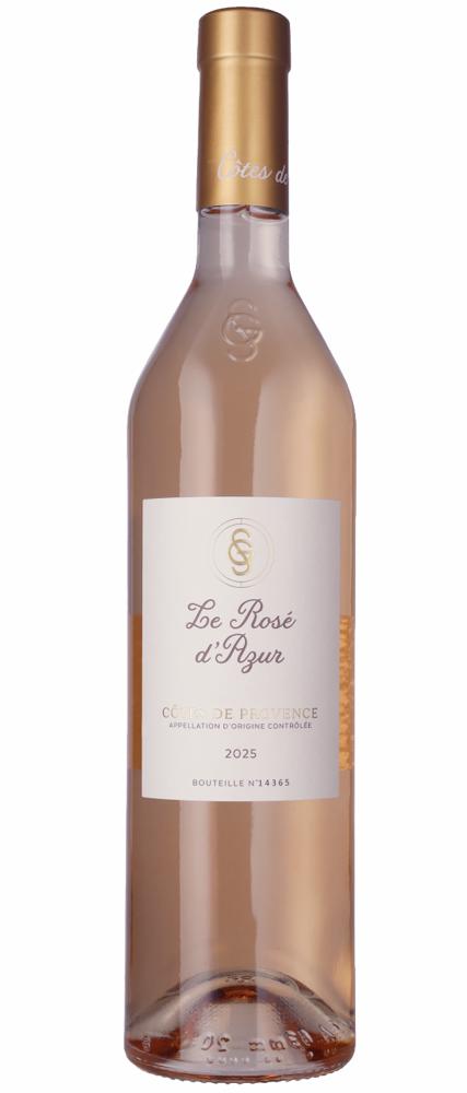 2025 Château La Tour de l'Évêque Rosé d'Azur Côtes de Provence Rosé wine bottle