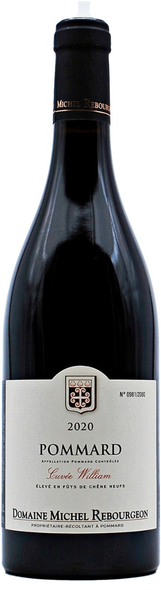 Domaine Michel Rebourgeon Pommard Cuvee William 2020 wine bottle