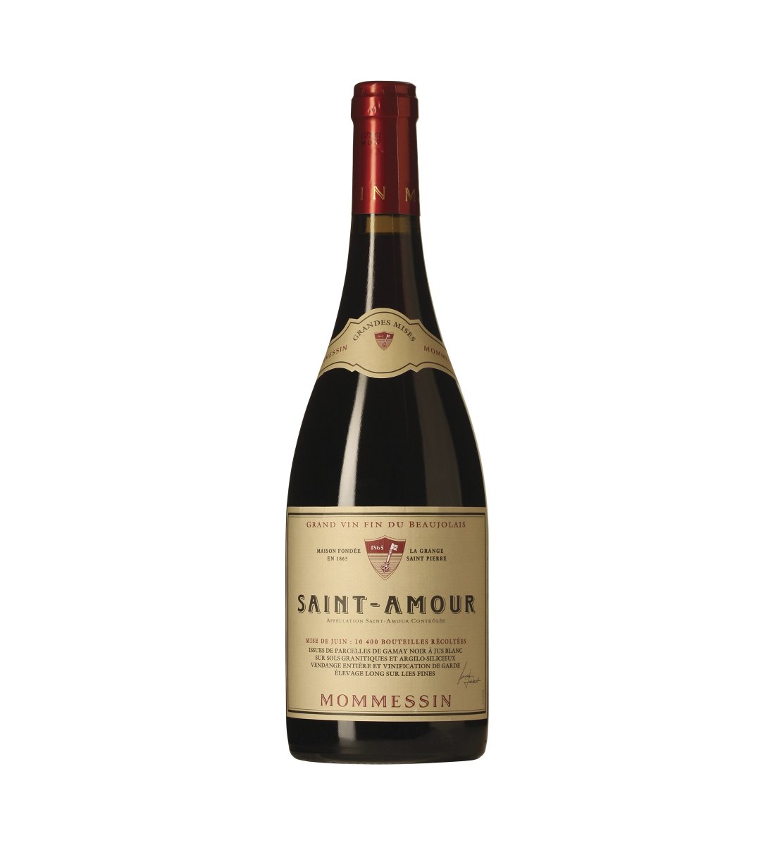 Mommessin Grandes Mises Saint-Amour wine bottle