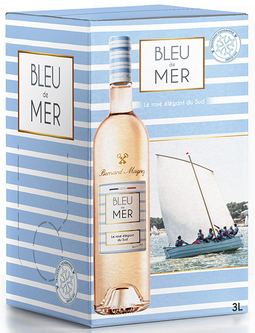 Bernard Magrez Bleu de Mer Rosé 2023 BIB 3,00 ltr. wine bottle
