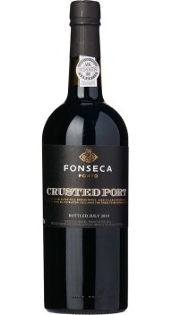 Fonseca Crusted Port wine bottle