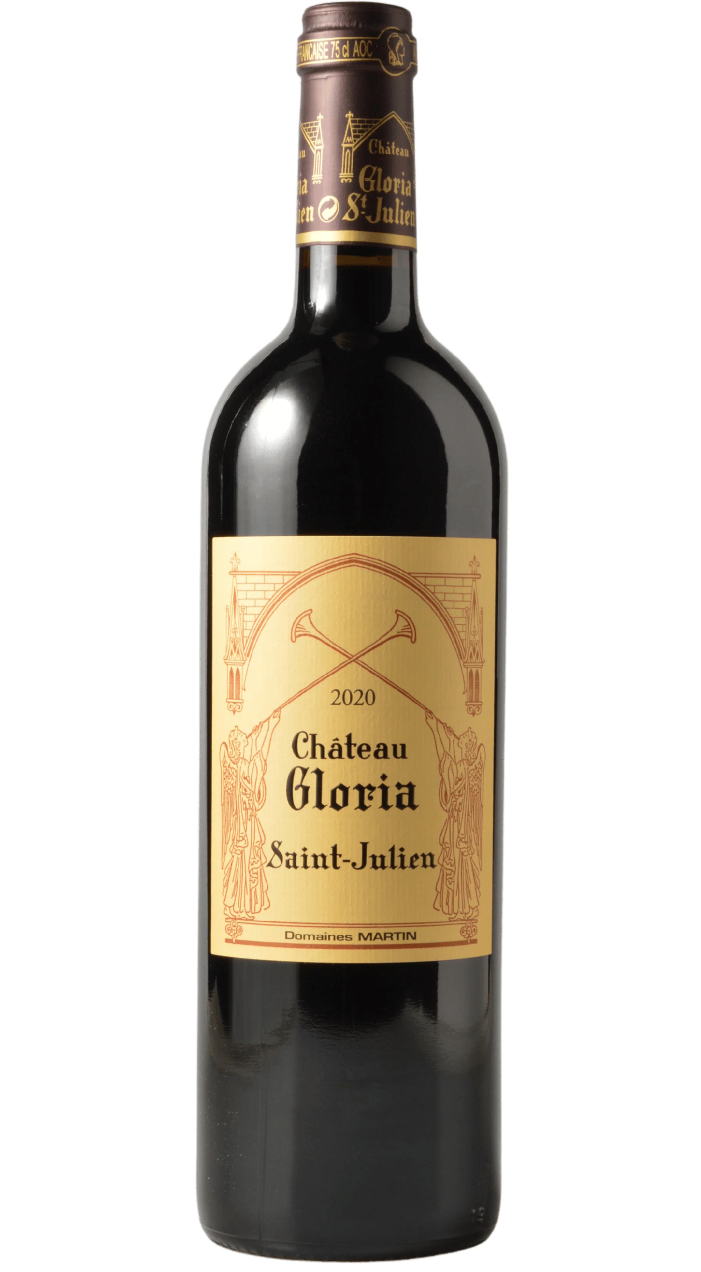 Château Gloria Saint Julien AOC wine bottle