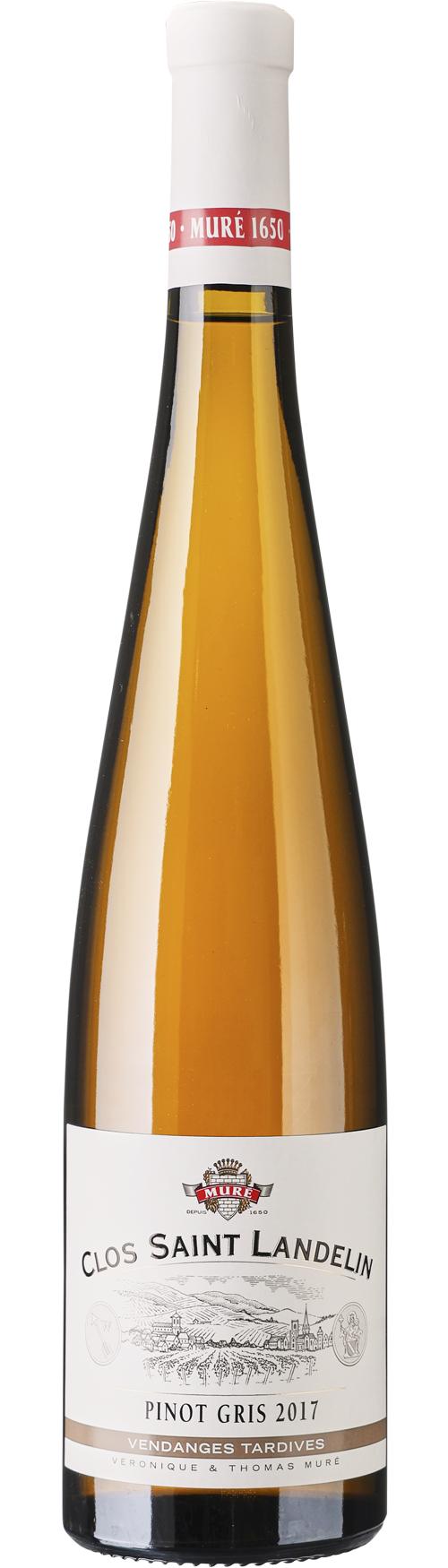 Muré Vendanges Tardives Clos Saint Landelin Pinot Gris wine bottle