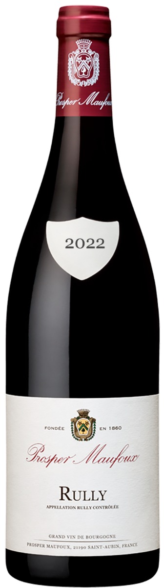 Prosper Maufoux Rully Rouge 2022 wine bottle