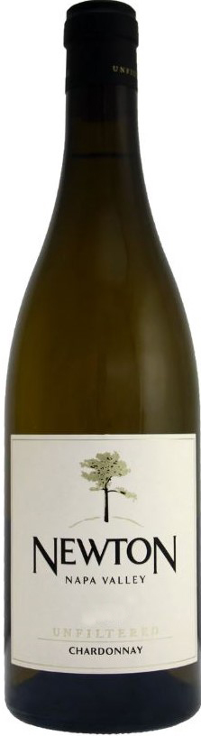 Newton Chardonnay Unfiltered 2016 Napa Valley wine bottle