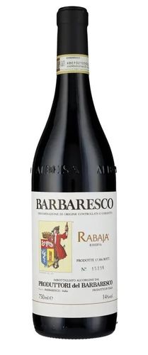 Produttori del Barbaresco, Barbaresco Rabajá Riserva 2019 wine bottle