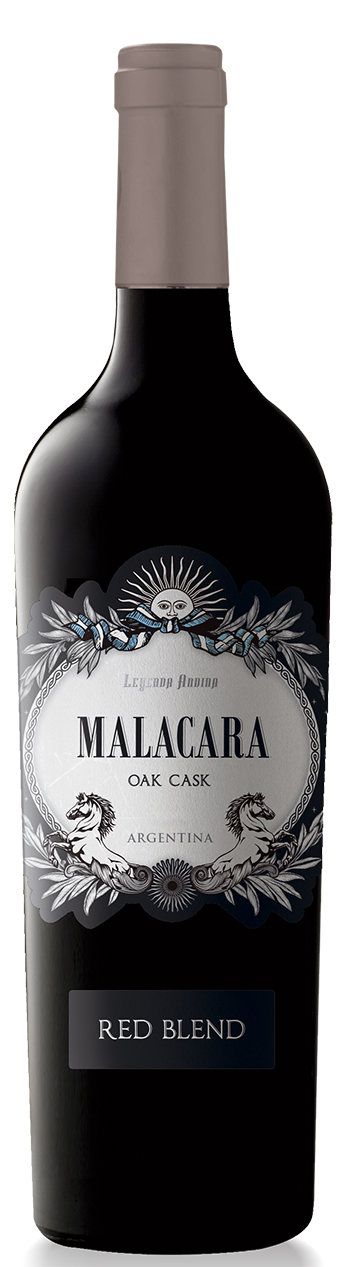 Malacara Oak Cask Red Blend 2018 wine bottle